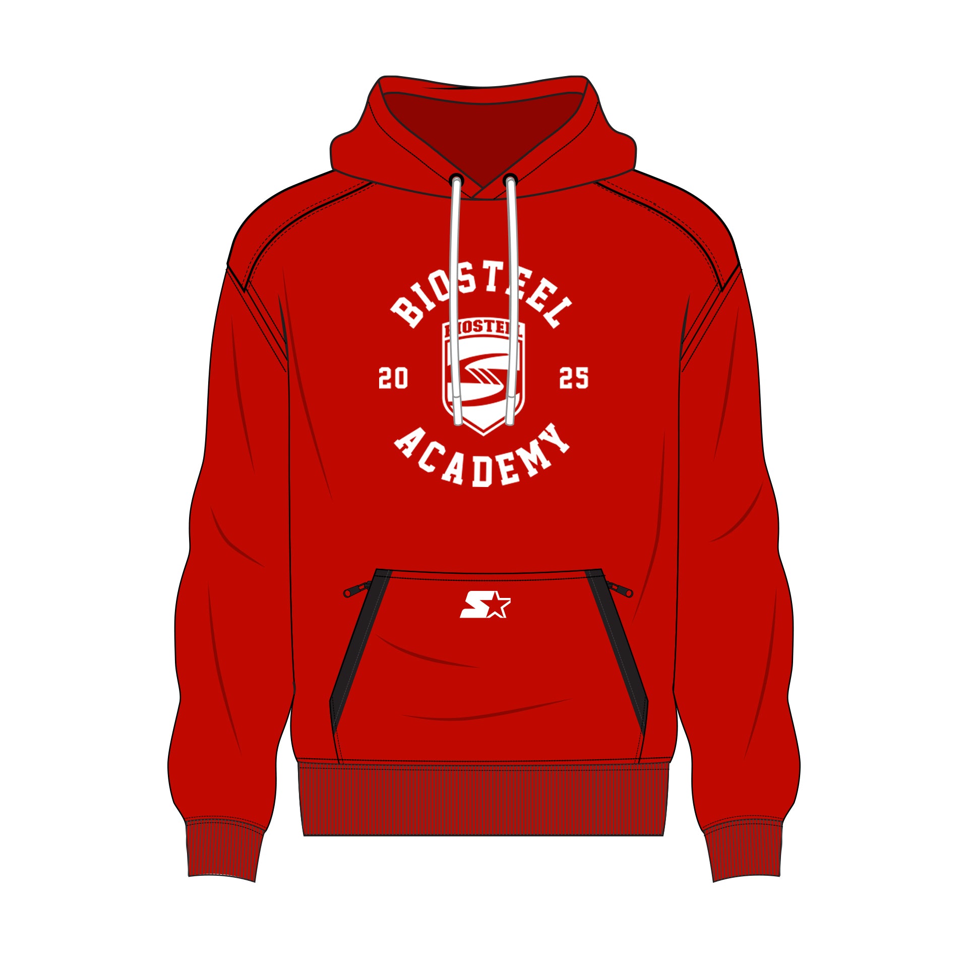 BioSteel Sports Academy Shield 2025 Starter® Hoodie